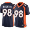 Terrance Knighton #98 Broncos Navy Jersey