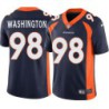 Ted Washington #98 Broncos Navy Jersey