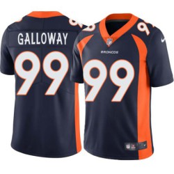 David Galloway #99 Broncos Navy Jersey