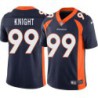 Shawn Knight #99 Broncos Navy Jersey