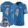 Lions #4 DJ Chark 1934-2023 90 Seasons Anniversary Patch Jersey -Blue