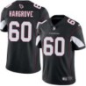 Cardinals #60 Jim Hargrove Stitched Black Jersey