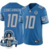 Lions #10 Jack Concannon 1934-2023 90 Seasons Anniversary Patch Jersey -Blue