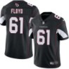 Cardinals #61 Eric Floyd Stitched Black Jersey