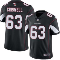 Cardinals #63 Kirby Criswell Stitched Black Jersey