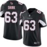 Cardinals #63 John Shirk Stitched Black Jersey