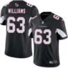 Cardinals #63 Clyde Williams Stitched Black Jersey