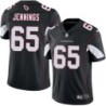 Cardinals #65 Jack Jennings Stitched Black Jersey