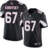 Cardinals #67 Bob Konovsky Stitched Black Jersey