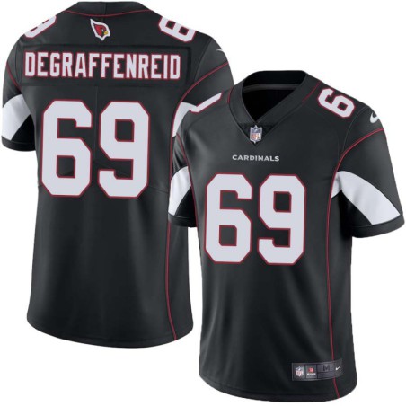 Cardinals #69 Allen DeGraffenreid Stitched Black Jersey