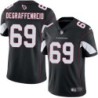 Cardinals #69 Allen DeGraffenreid Stitched Black Jersey