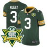 Packers #3 Roy McKay 1919-2023 95 Year ANNI Patch Jersey -Green