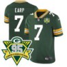 Packers #7 Jug Earp 1919-2023 95 Year ANNI Patch Jersey -Green