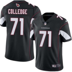 Cardinals #71 Daryn Colledge Stitched Black Jersey