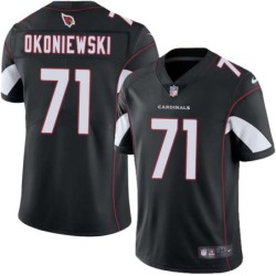 Cardinals #71 Steve Okoniewski Stitched Black Jersey