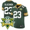 Packers #23 Roosevelt Blackmon 1919-2023 95 Year ANNI Patch Jersey -Green