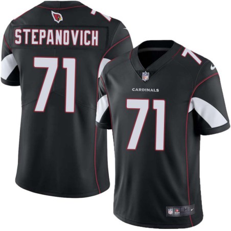 Cardinals #71 Alex Stepanovich Stitched Black Jersey