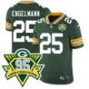 Packers #25 Wuert Engelmann 1919-2023 95 Year ANNI Patch Jersey -Green