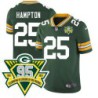 Packers #25 Dave Hampton 1919-2023 95 Year ANNI Patch Jersey -Green