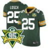 Packers #25 Jack Losch 1919-2023 95 Year ANNI Patch Jersey -Green