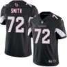 Cardinals #72 Eric Smith Stitched Black Jersey