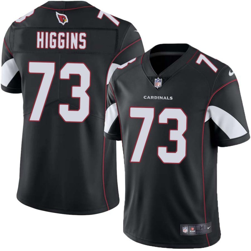 Cardinals #73 Tom Higgins Stitched Black Jersey