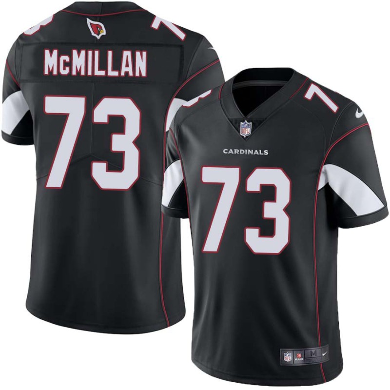 Cardinals #73 Ernie McMillan Stitched Black Jersey