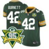 Packers #42 Morgan Burnett 1919-2023 95 Year ANNI Patch Jersey -Green