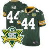 Packers #44 Baby Ray 1919-2023 95 Year ANNI Patch Jersey -Green