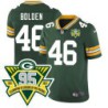 Packers #46 Juran Bolden 1919-2023 95 Year ANNI Patch Jersey -Green