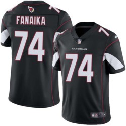 Cardinals #74 Paul Fanaika Stitched Black Jersey