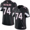 Cardinals #74 Walt Patulski Stitched Black Jersey