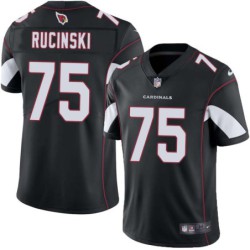 Cardinals #75 Ed Rucinski Stitched Black Jersey