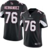 Cardinals #76 Will Hernandez Stitched Black Jersey