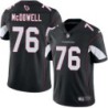 Cardinals #76 John McDowell Stitched Black Jersey