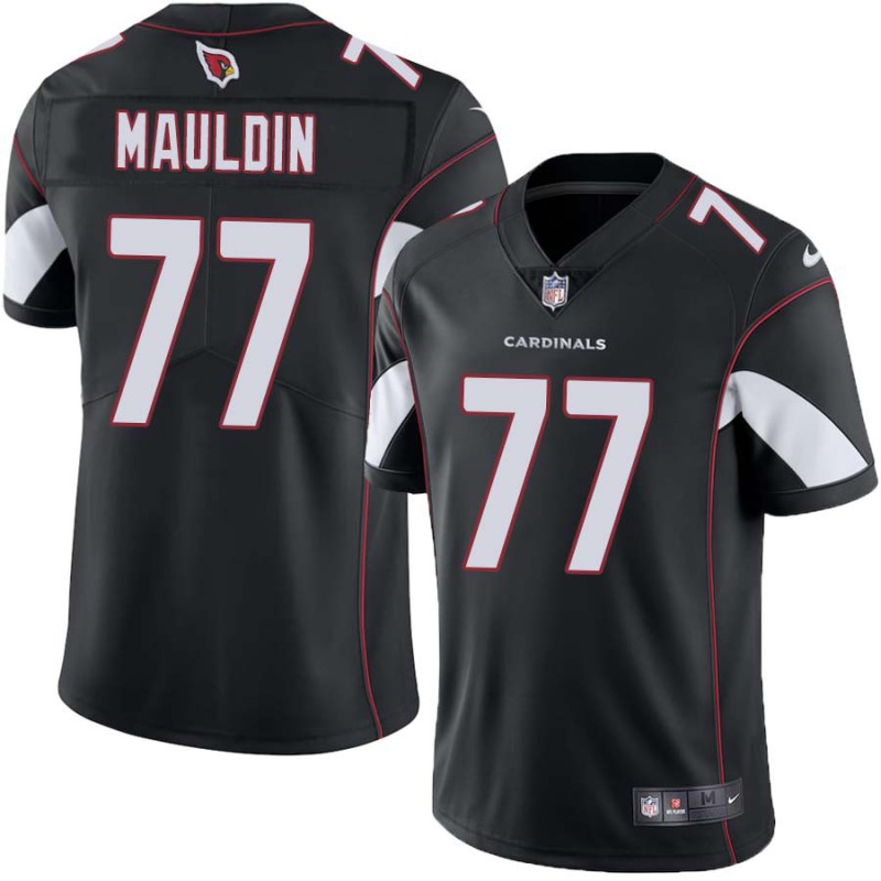 Cardinals #77 Stan Mauldin Stitched Black Jersey