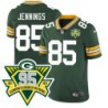 Packers #85 Greg Jennings 1919-2023 95 Year ANNI Patch Jersey -Green