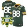 Packers #88 Len Garrett 1919-2023 95 Year ANNI Patch Jersey -Green