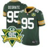 Packers #95 Tony Degrate 1919-2023 95 Year ANNI Patch Jersey -Green