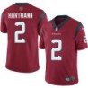 Brett Hartmann #2 Texans Stitched Red Jersey