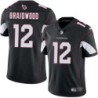 Cardinals #12 Chuck Braidwood Stitched Black Jersey