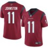 Cameron Johnston #11 Texans Stitched Red Jersey