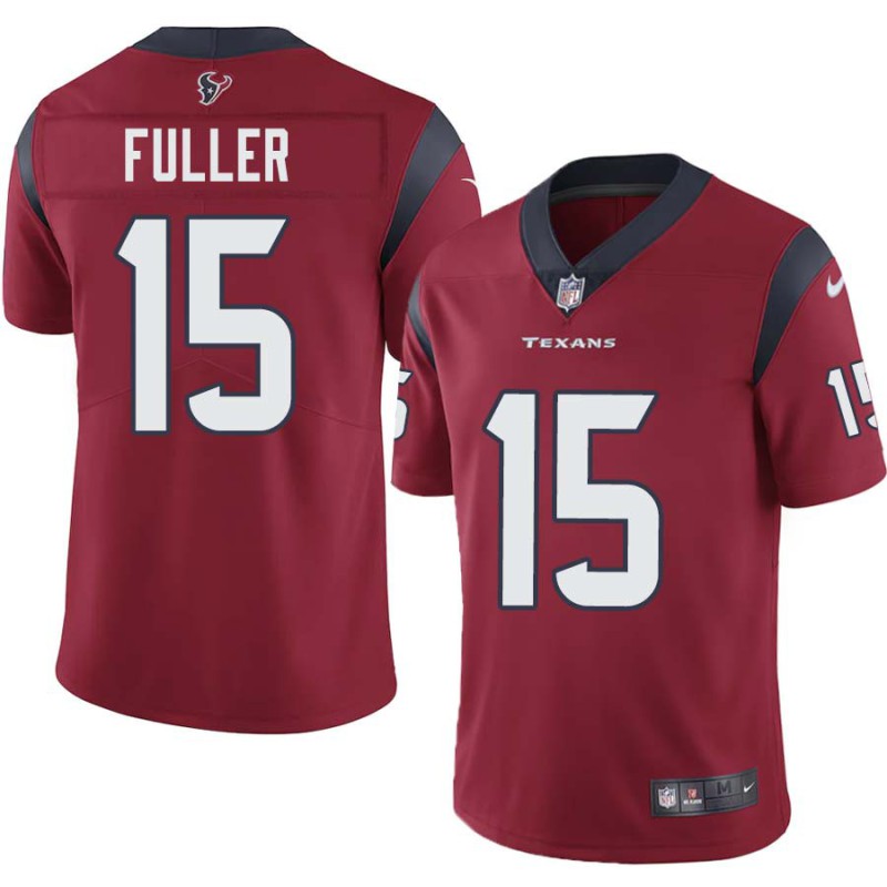 Will Fuller #15 Texans Stitched Red Jersey