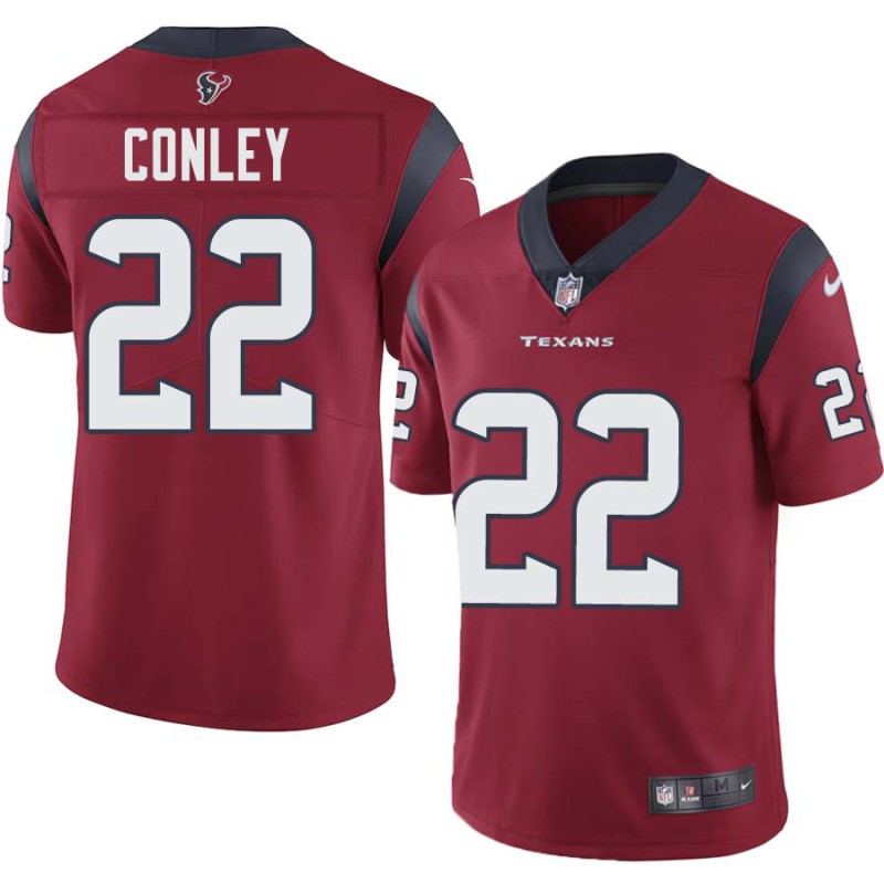 Gareon Conley #22 Texans Stitched Red Jersey