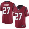 Quintin Demps #27 Texans Stitched Red Jersey