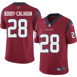 Briean Boddy-Calhoun #28 Texans Stitched Red Jersey