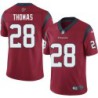 Michael Thomas #28 Texans Stitched Red Jersey