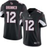 Cardinals #12 Scott Brunner Stitched Black Jersey