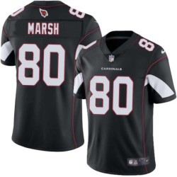 Cardinals #80 Doug Marsh Stitched Black Jersey