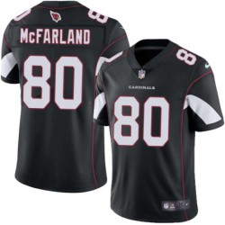 Cardinals #80 Jim McFarland Stitched Black Jersey